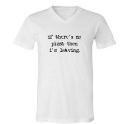 Unisex V-Neck Jersey Tee