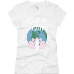 Ladies Slim Fit Basic Promo Jersey Tee