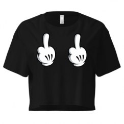 Ladies Festival Cali Crop Top Tee