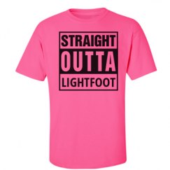 Unisex Ultra Cotton Safety Neon Crewneck Tee