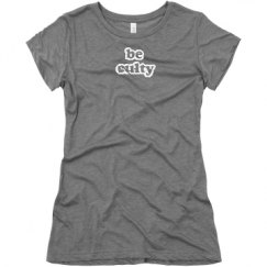 Ladies Slim Fit Super Soft Triblend Tee