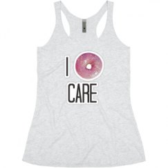 Ladies Slim Fit Super Soft Racerback Triblend Tank