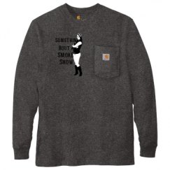 Unisex Carhartt Pocket Long Sleeve Tee