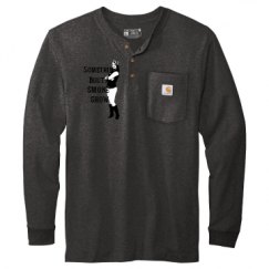 Unisex Carhartt Long Sleeve Henley Tee 
