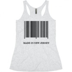 Ladies Slim Fit Super Soft Racerback Triblend Tank