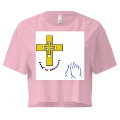 Ladies Festival Cali Crop Top Tee