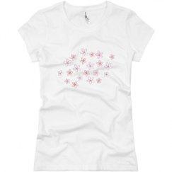 Ladies Slim Fit Basic Promo Jersey Tee