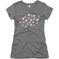 Ladies Slim Fit Super Soft Triblend Tee