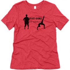 Ladies Relaxed Fit Super Soft Triblend Tee