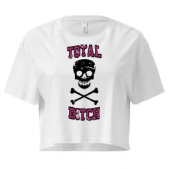 Ladies Festival Cali Crop Top Tee