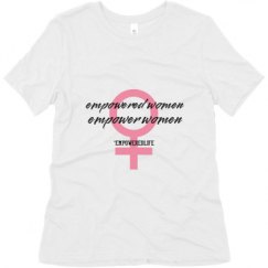 Ladies Relaxed Fit Super Soft Triblend Tee