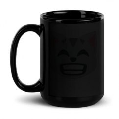 15oz Black Glossy Mug