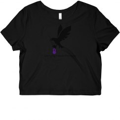 Strong Hawk Fitness Crop Tee