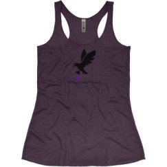 Ladies Slim Fit Super Soft Racerback Triblend Tank