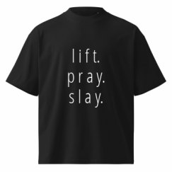 Unisex Organic Oversized High Neck T-Shirt