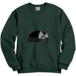 Unisex Film and Foil Crewneck Sweatshirt