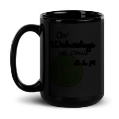 15oz Black Glossy Mug
