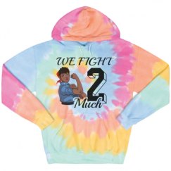 Unisex Tie-Dye Fleece Hoodie
