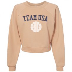 Women's Raglan Pullover Fleece
