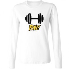 Ladies Relaxed Fit Basic Long Sleeve Tee