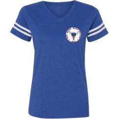 Ladies Relaxed Fit Vintage Sports Tee