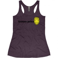 Ladies Slim Fit Super Soft Racerback Triblend Tank