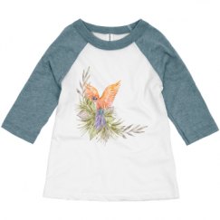 Toddler 3/4 Sleeve Raglan Tee