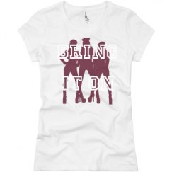 Ladies Slim Fit Basic Promo Jersey Tee