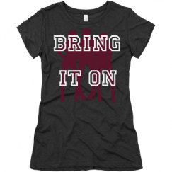 Ladies Slim Fit Super Soft Triblend Tee