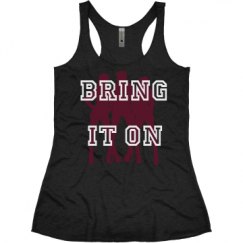 Ladies Slim Fit Super Soft Racerback Triblend Tank