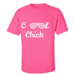 Unisex Ultra Cotton Safety Neon Crewneck Tee