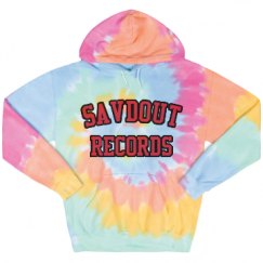 Unisex Tie-Dye Fleece Hoodie