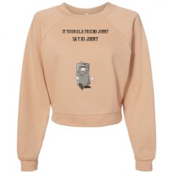 Women's Raglan Pullover Fleece