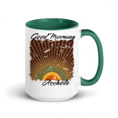 15oz Ceramic Mug with Color Inside