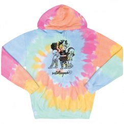 Unisex Tie-Dye Fleece Hoodie