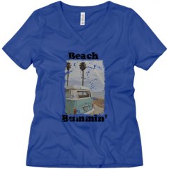 Ladies Relaxed Fit V-Neck Tee