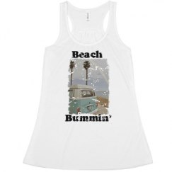 Ladies Flowy Racerback Tank