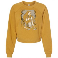 Women's Raglan Pullover Fleece