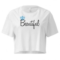 Ladies Festival Cali Crop Top Tee