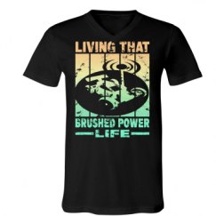 Unisex V-Neck Jersey Tee