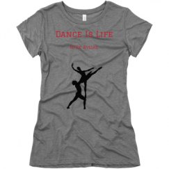 Ladies Slim Fit Super Soft Triblend Tee