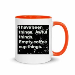 11oz Ceramic Mug with Color Inside