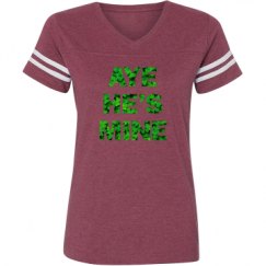 Ladies Relaxed Fit Vintage Sports Tee