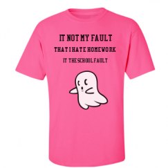 Unisex Ultra Cotton Safety Neon Crewneck Tee