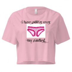 Ladies Festival Cali Crop Top Tee