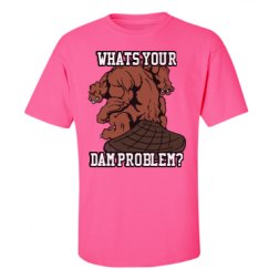 Unisex Ultra Cotton Safety Neon Crewneck Tee