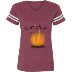 Ladies Relaxed Fit Vintage Sports Tee