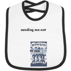 Infant Contrast Trim Bib