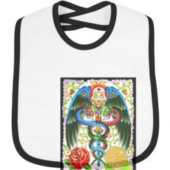Infant Contrast Trim Bib