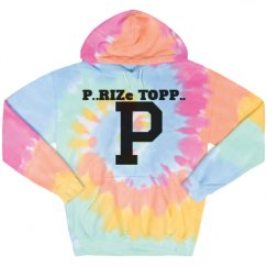 Unisex Tie-Dye Fleece Hoodie